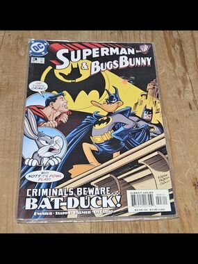 DC Comics Superman & Bugs Bunny #3 Superman Bugs Bunny Bat-Duck 2000 Comic Book